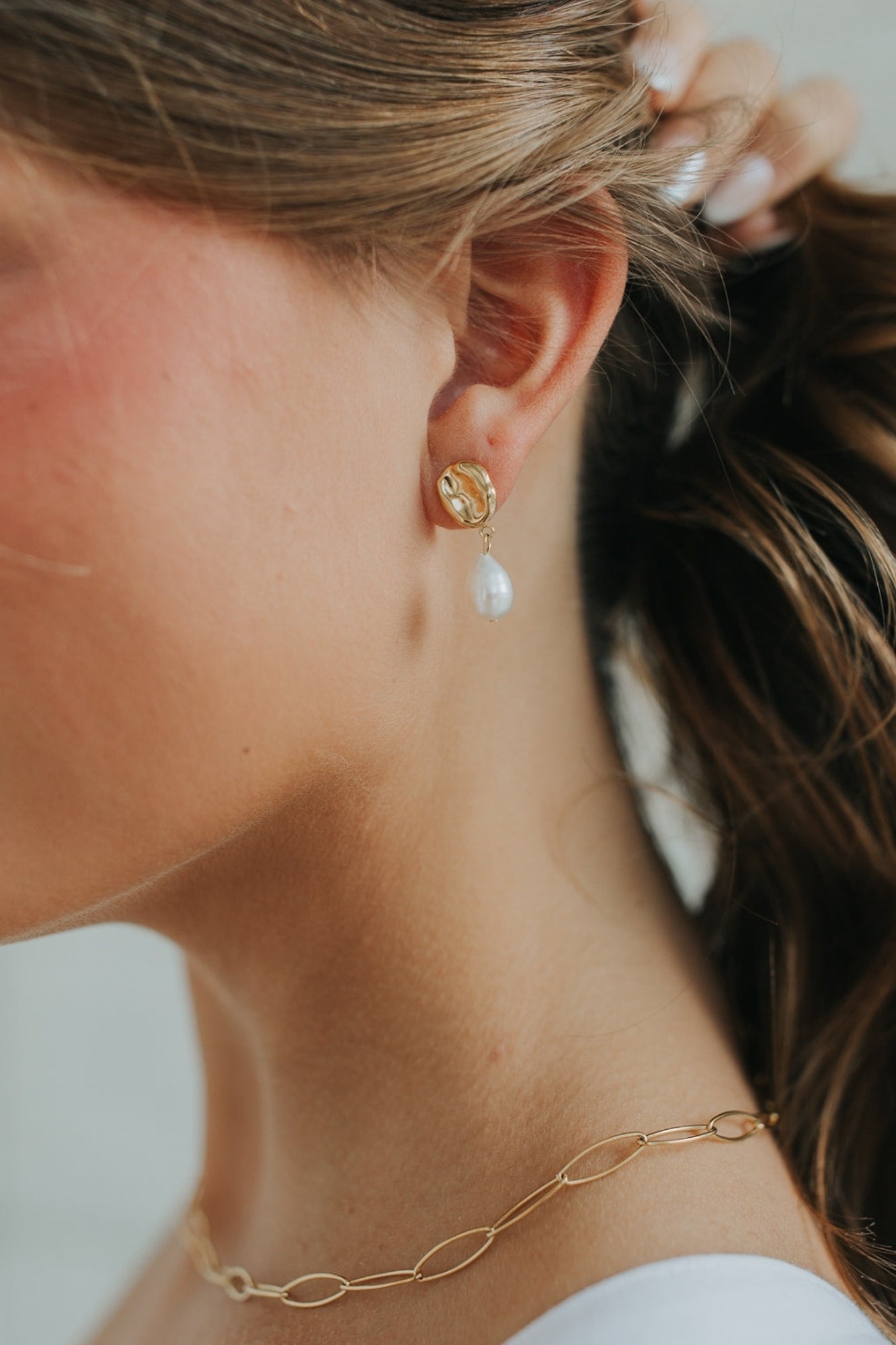 The Ophelia Pearl Studs | Baltic Born