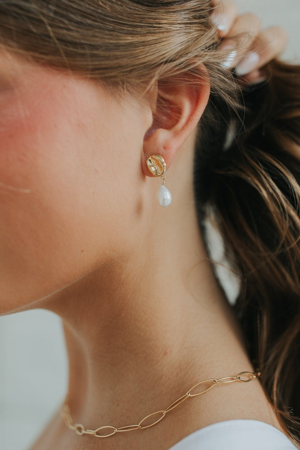 The Ophelia Pearl Studs | Baltic Born