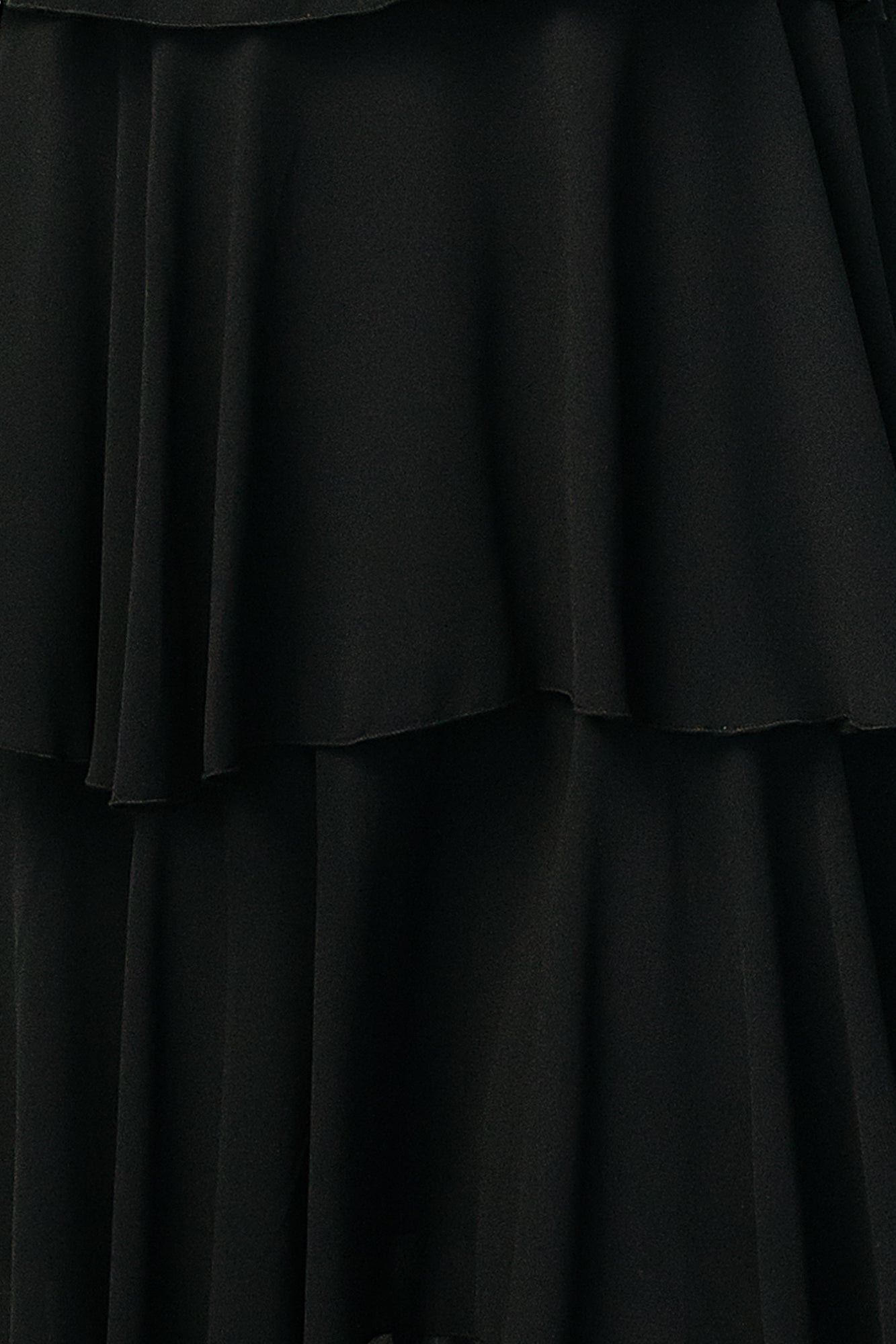 Fabric Swatch - Montaigne Chiffon | Baltic Born Black