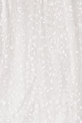 Fabric Swatch - Marseille Embossed | Baltic Born White