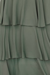 Fabric Swatch - Montaigne Chiffon | Baltic Born Dark Sage