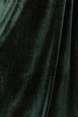 Fabric Swatch - Katelyn Velvet | Baltic Born Deep Green
