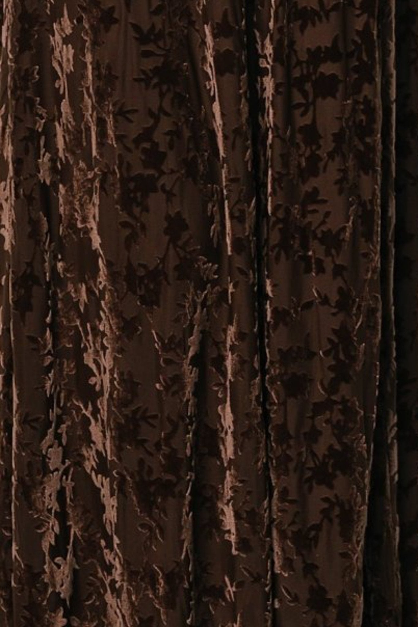 Fabric Swatch - Everley Velvet | Baltic Born Espresso