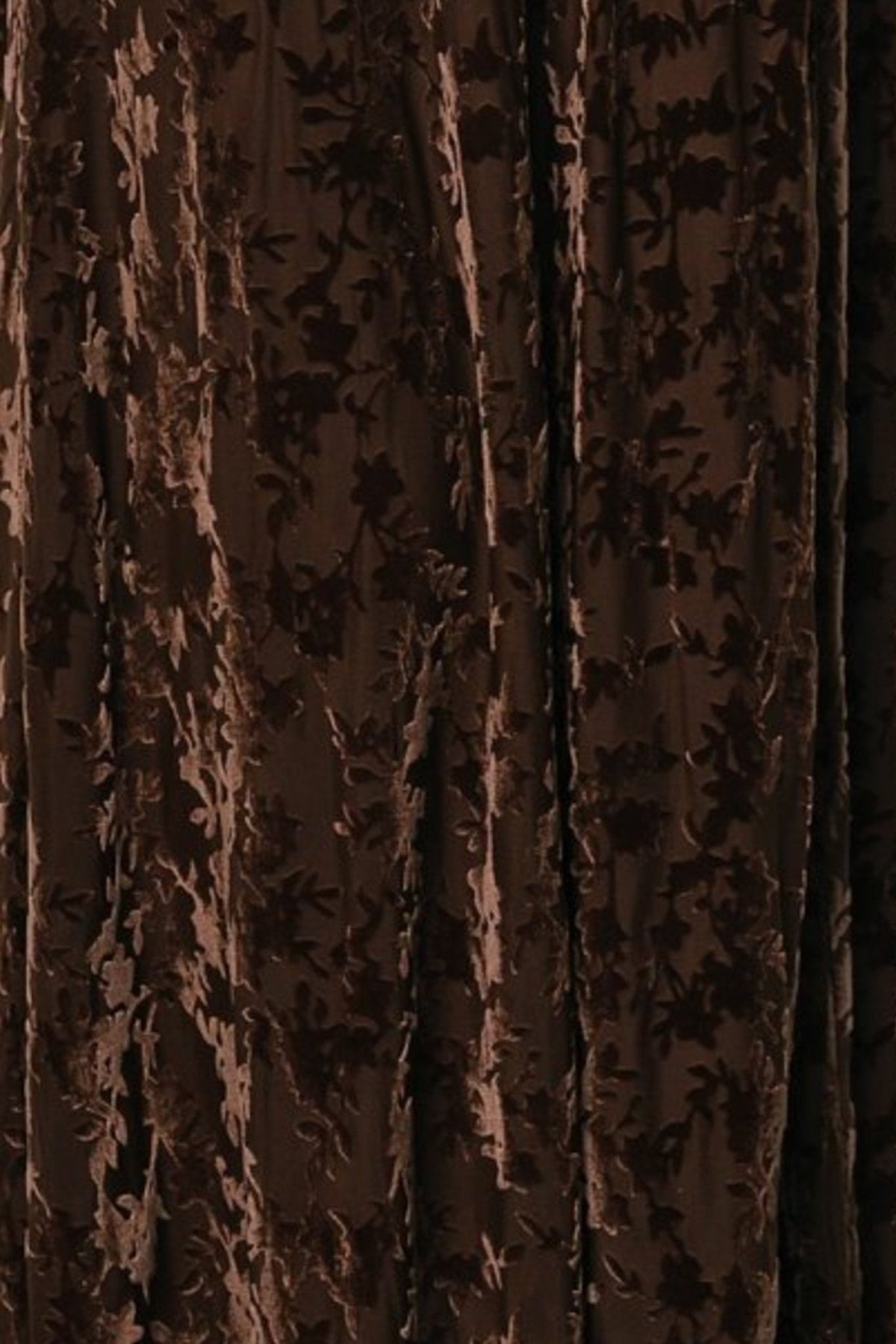 Fabric Swatch - Everley Velvet | Baltic Born Espresso