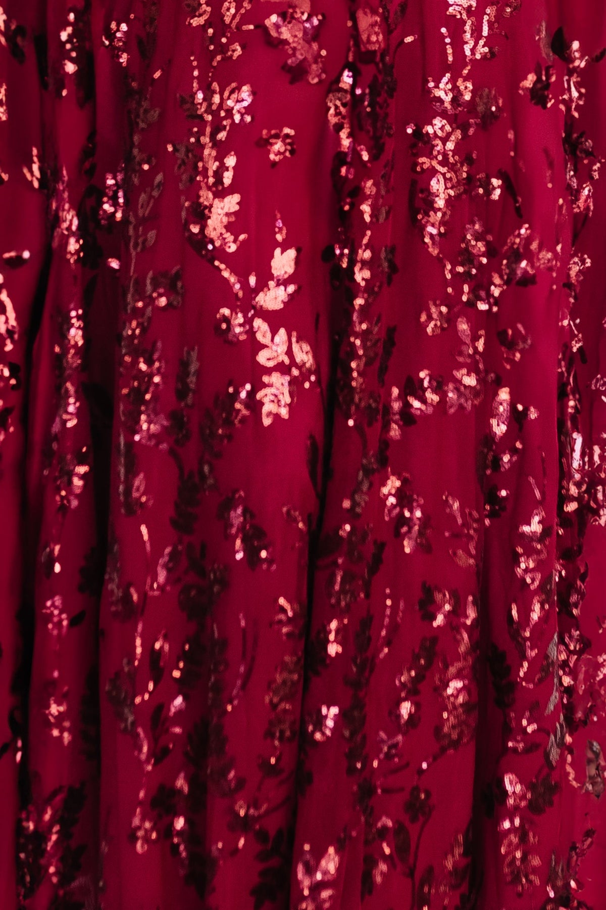 Fabric Swatch - Destiny Sequin | Baltic Born Wine