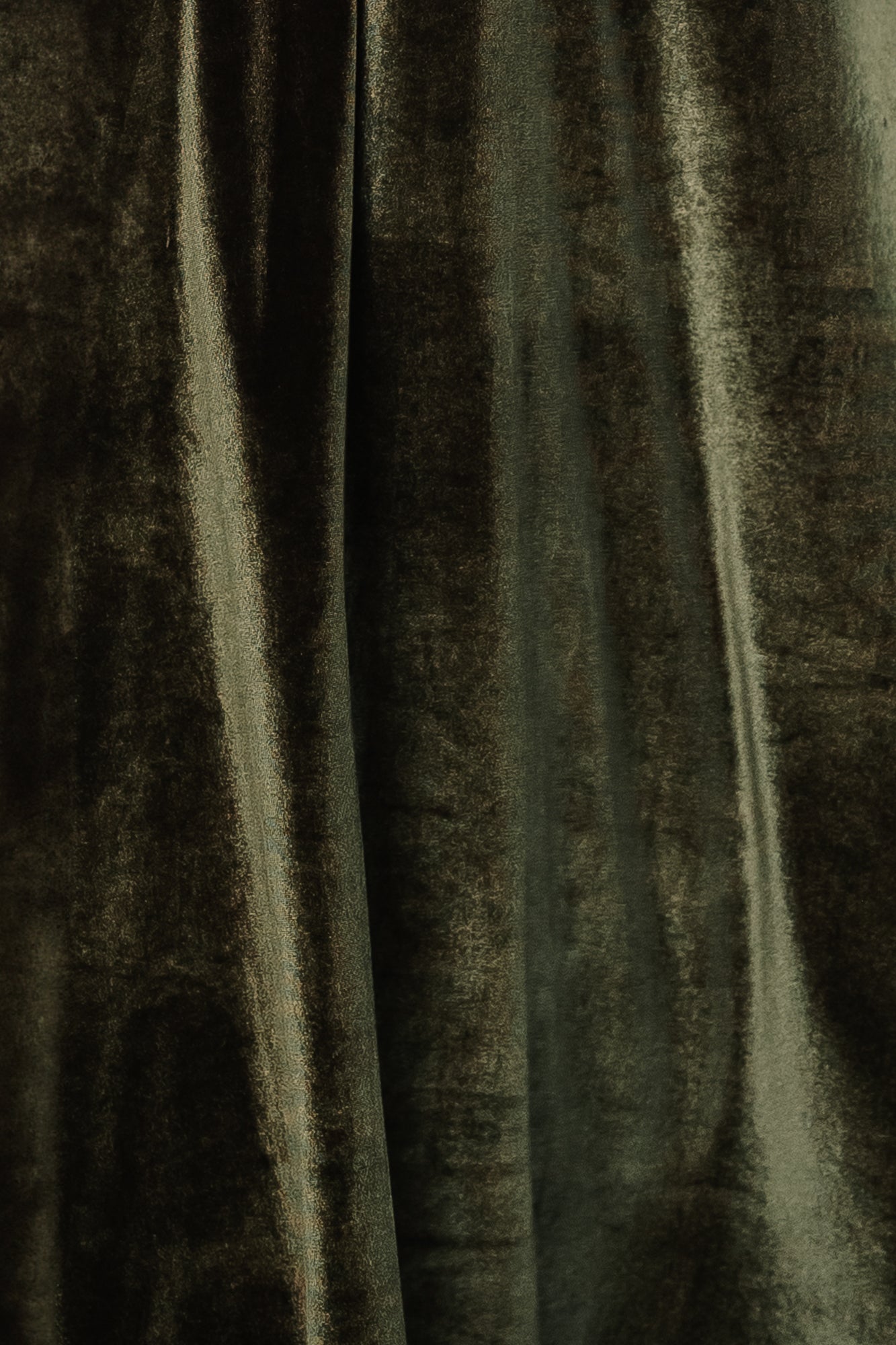 Fabric Swatch - Katelyn Velvet | Baltic Born Dark Olive