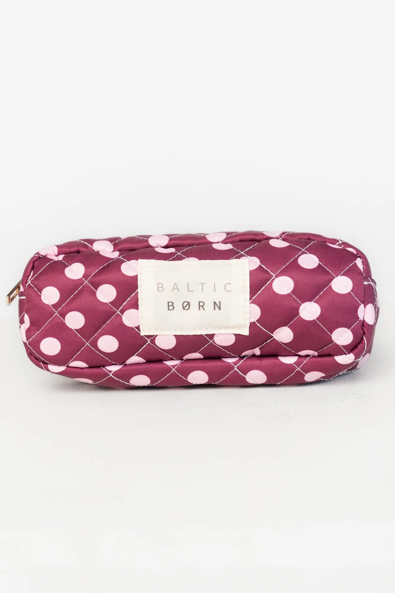 Kelani Quilted Cosmetic Bag Set | Baltic Born Berry + Pink