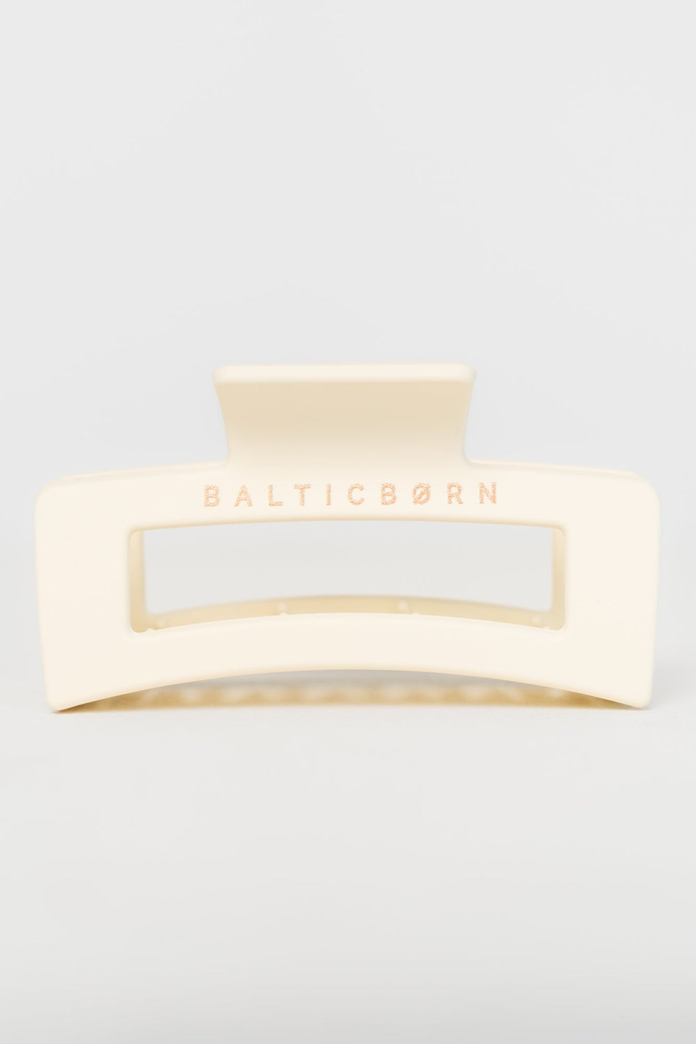 Trixie Matte Claw Clip | Baltic Born Ivory