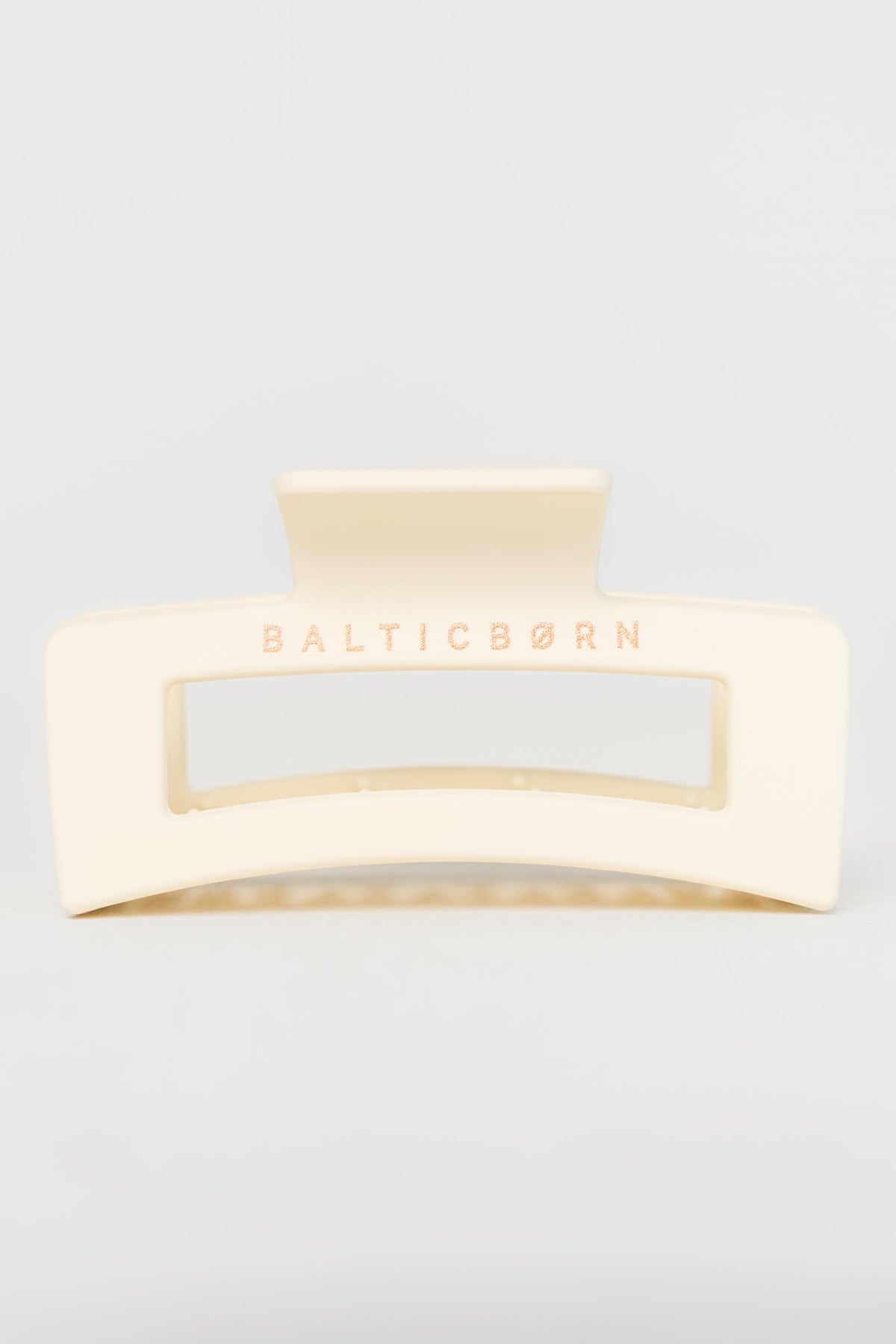 Trixie Matte Claw Clip | Baltic Born Ivory