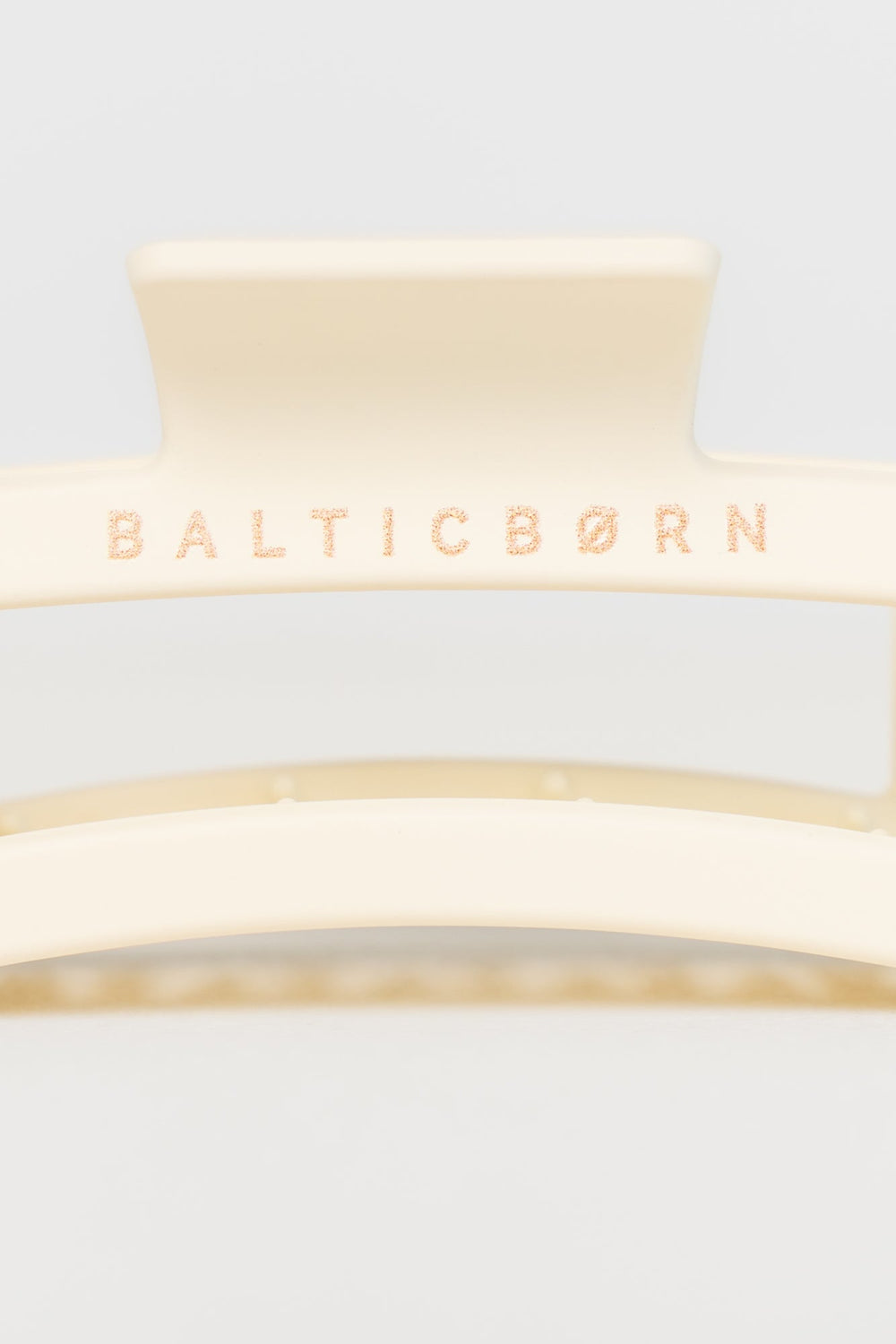 Trixie Matte Claw Clip | Baltic Born Ivory