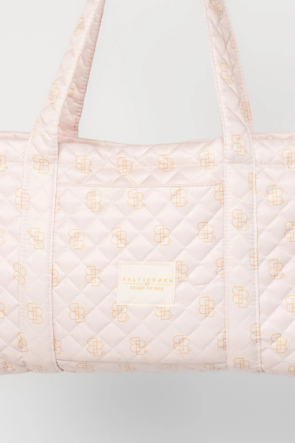 Angela Quilted Tote Bag | Baltic Born Pink