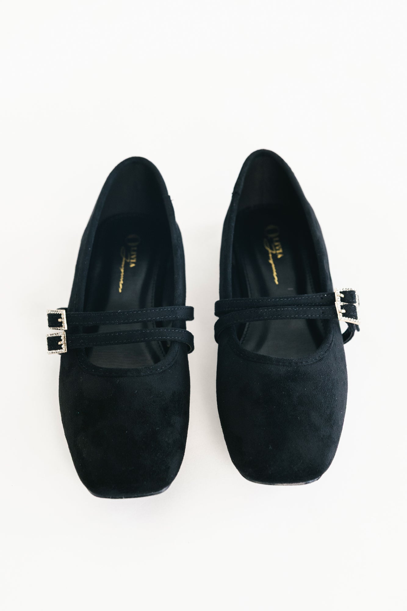 Azira Square Toe Flats | Baltic Born Black