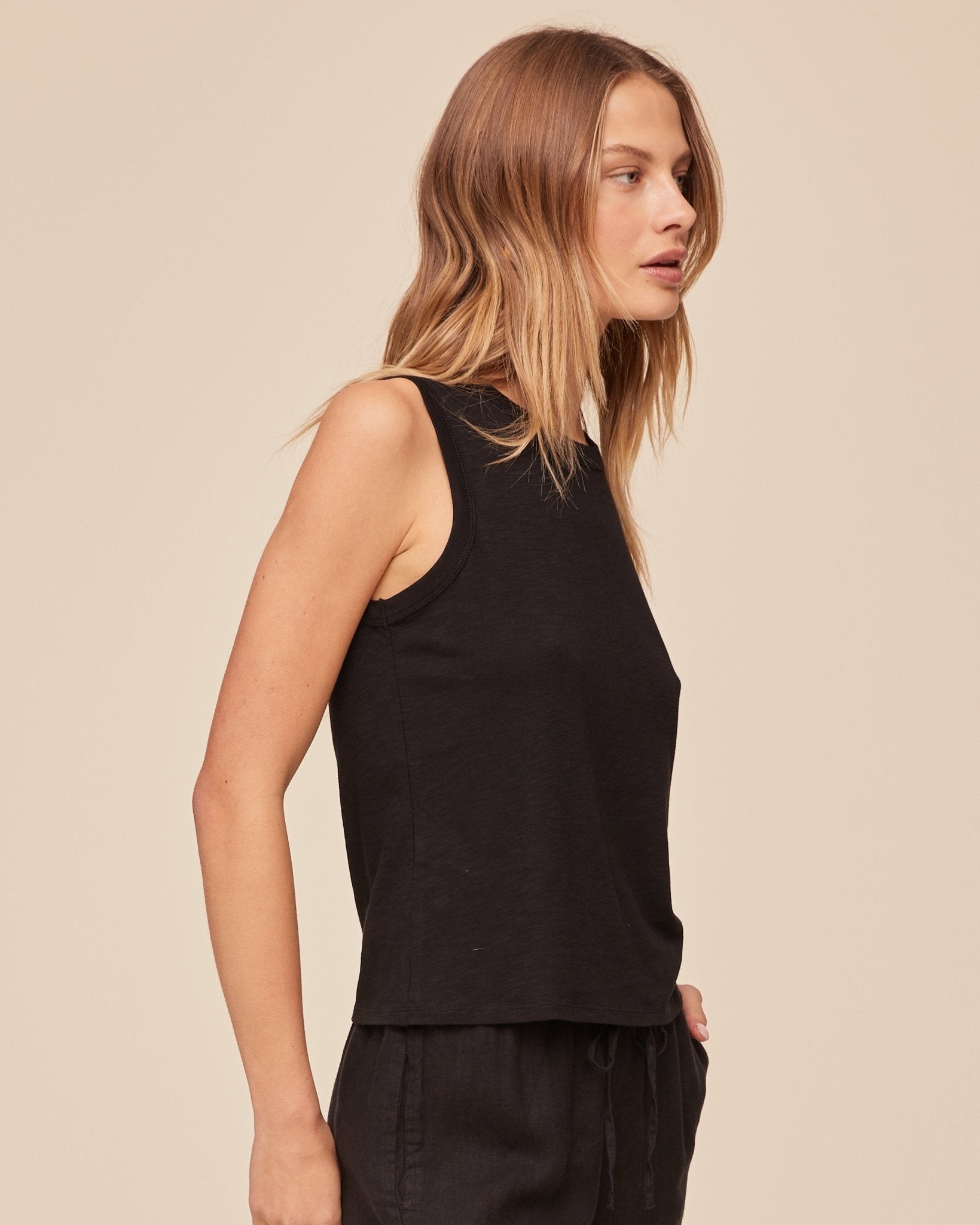 Bella Dahl Easy Tank - Black