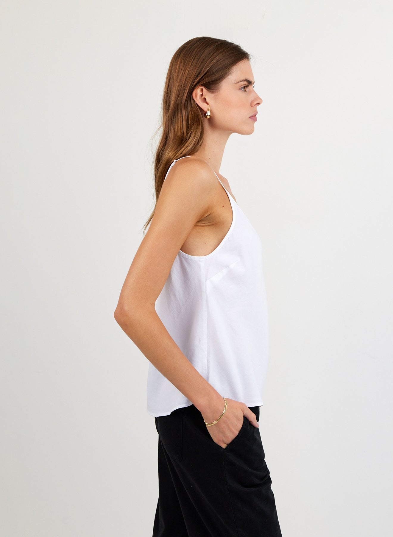 Bella Dahl Clean Cami - White