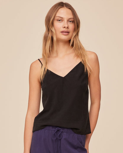 Bella Dahl Clean Cami - Vintage Black