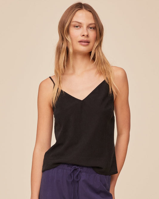 Bella Dahl Clean Cami - Vintage Black
