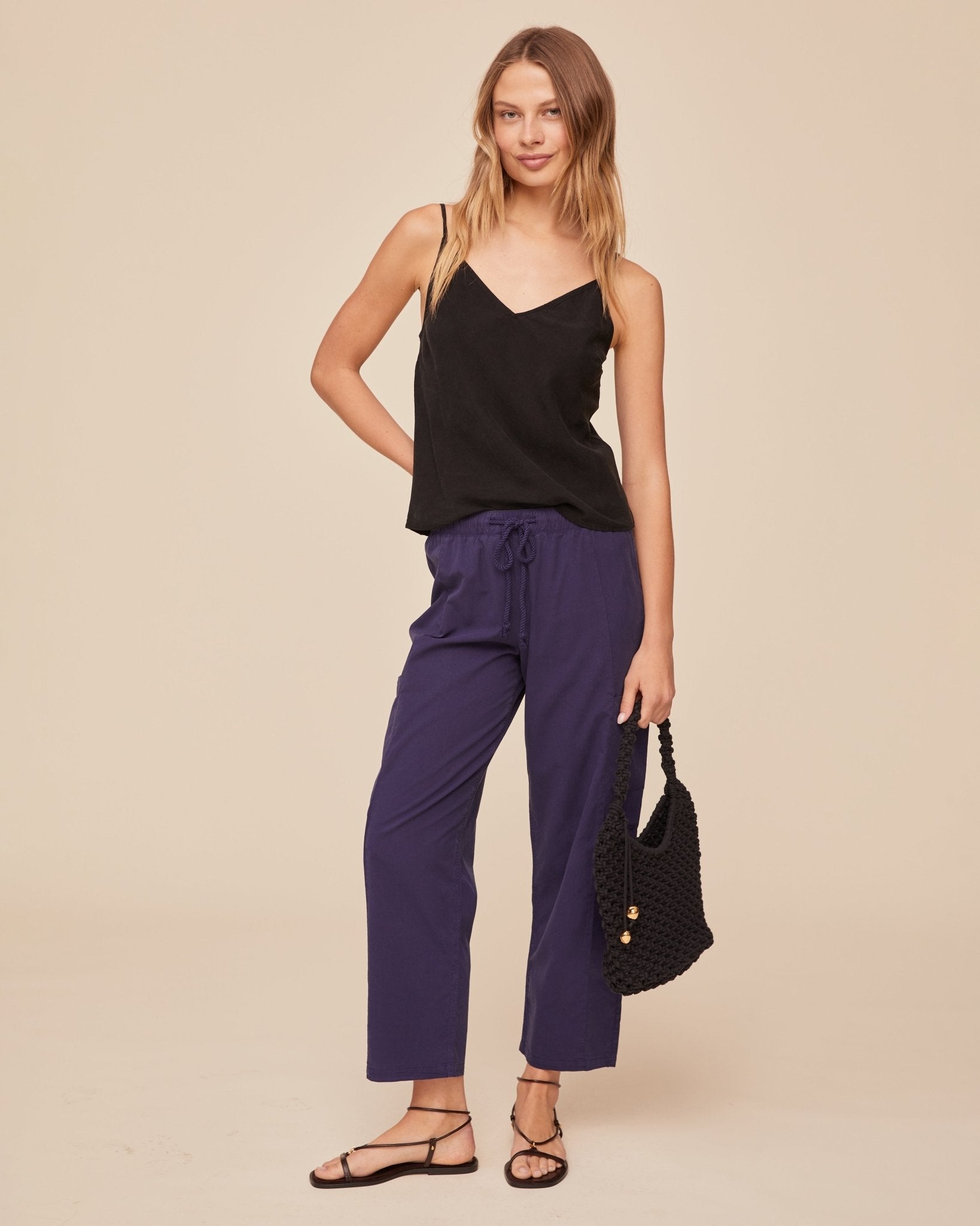 Bella Dahl Clean Cami - Vintage Black