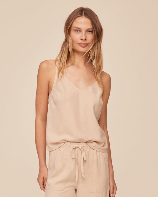 Bella Dahl Clean Cami - Linen Sand