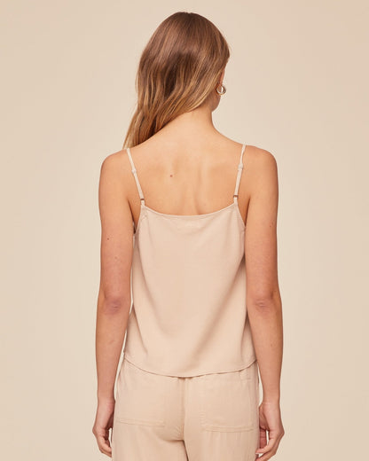 Bella Dahl Clean Cami - Linen Sand