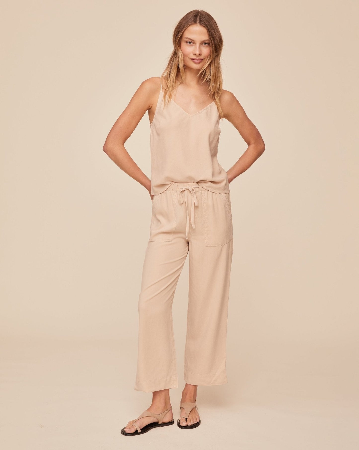Bella Dahl Clean Cami - Linen Sand