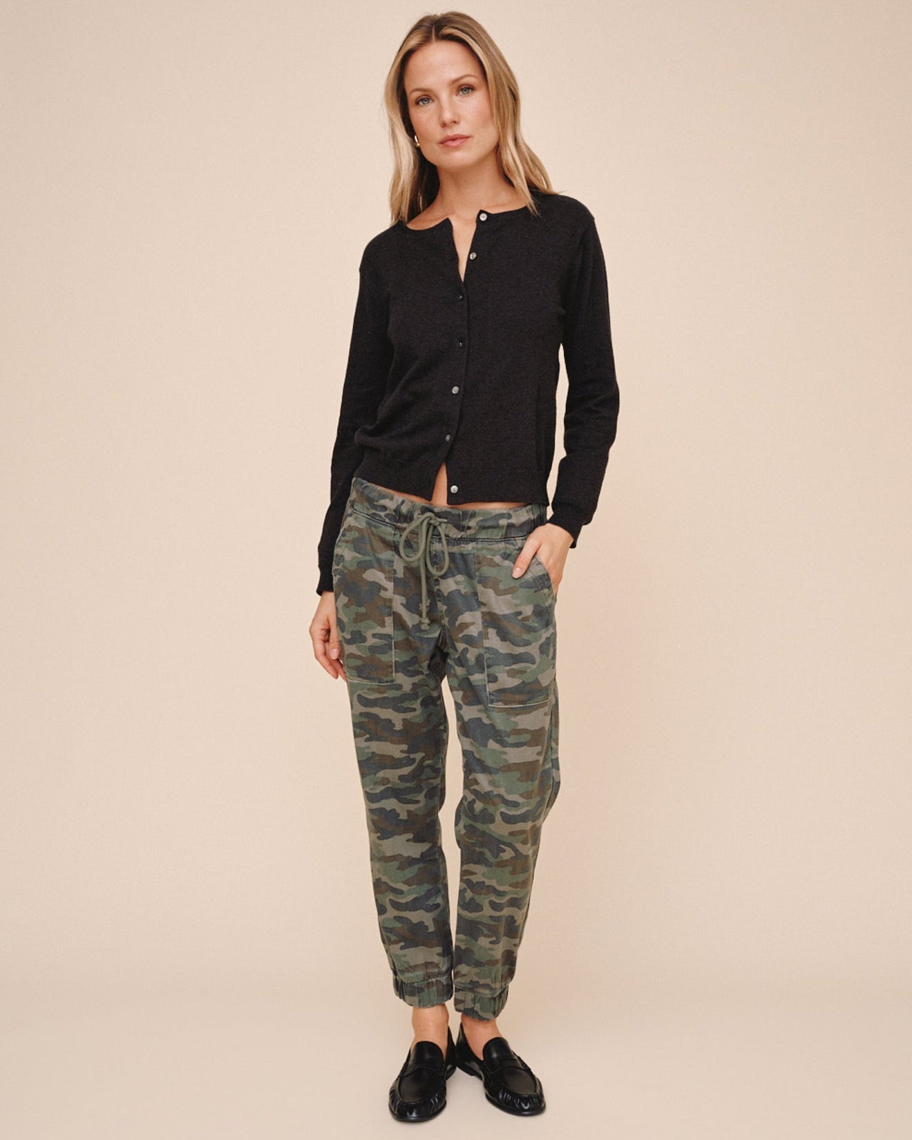 Bella Dahl Pocket Jogger - Vintage Camouflage