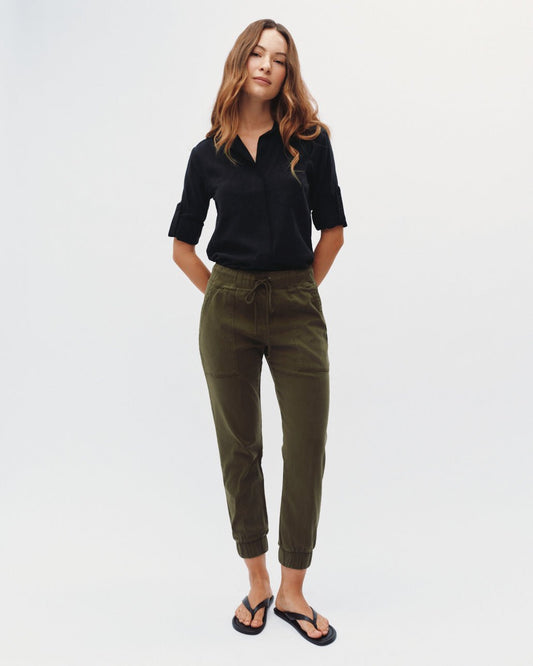 Bella Dahl Pocket Jogger - Olive Night