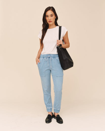 Bella Dahl Pocket Jogger - Indigo Lake Wash