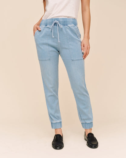 Bella Dahl Pocket Jogger - Indigo Lake Wash