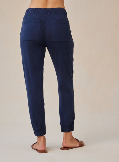 Bella Dahl Pocket Jogger in Endless Sea - Everyday Comfort - Bella Dahl