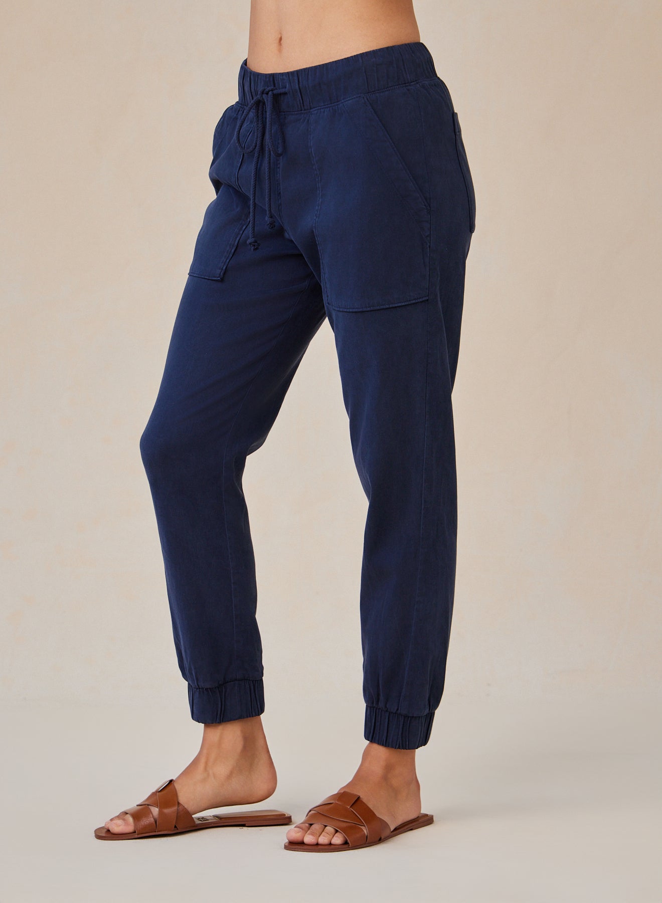 Bella Dahl Pocket Jogger in Endless Sea - Everyday Comfort - Bella Dahl
