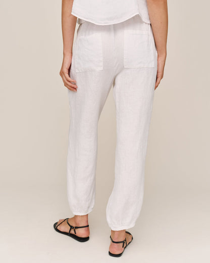 Bella Dahl Oversized Femme Jogger - White