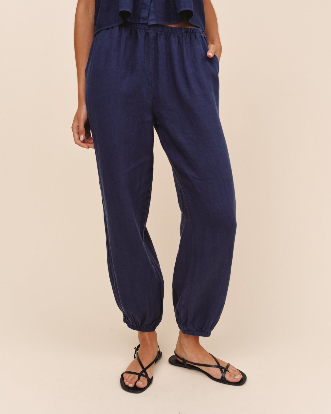 Bella Dahl Oversized Femme Jogger - Nautical Night