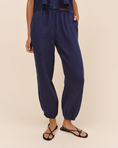 Bella Dahl Oversized Femme Jogger - Nautical Night