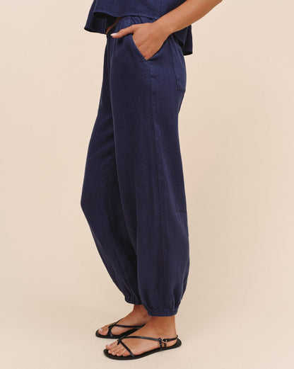 Bella Dahl Oversized Femme Jogger - Nautical Night