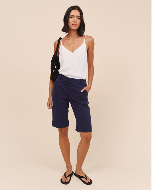 Bella Dahl Saige Bermuda- Nautical Night