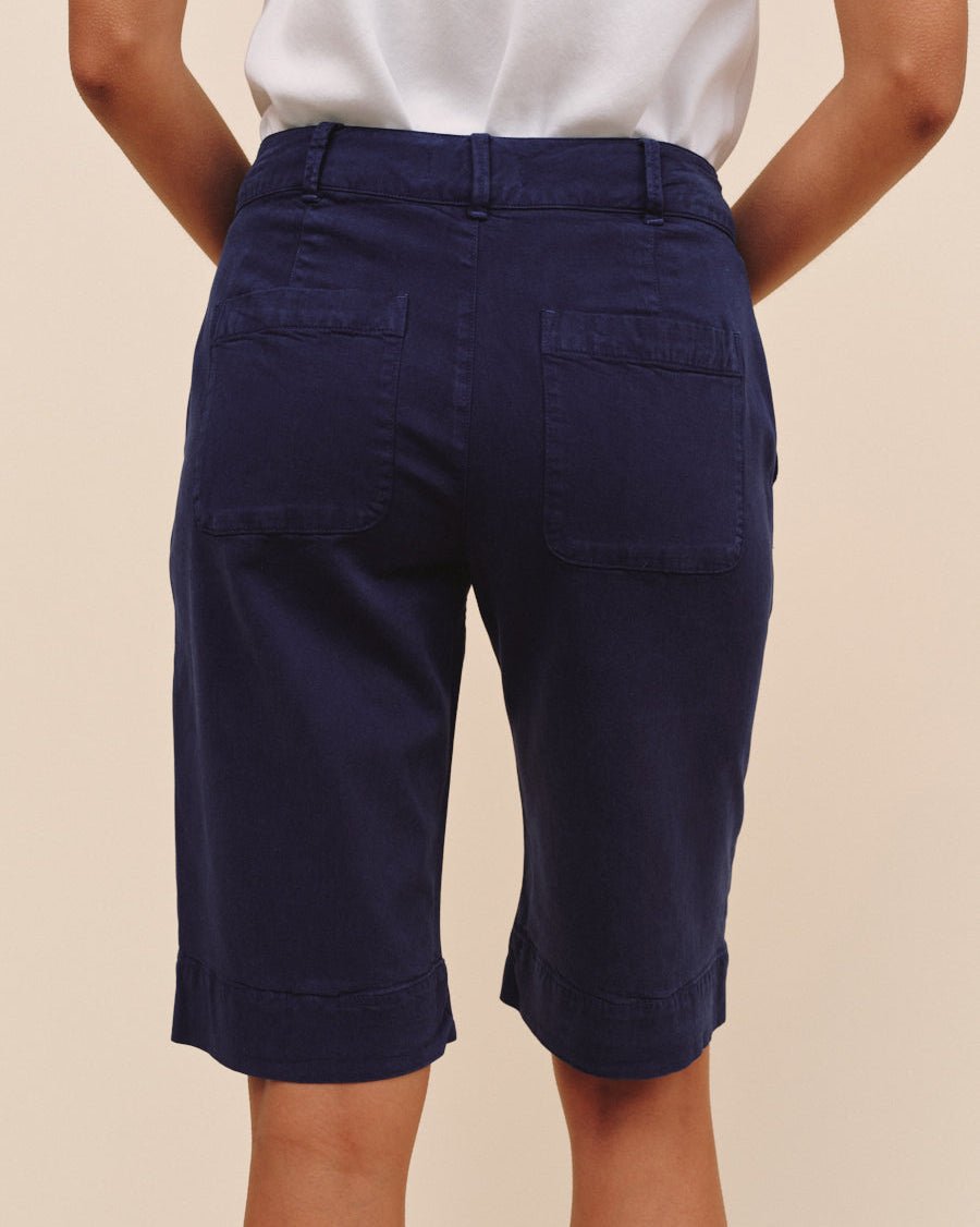Bella Dahl Saige Bermuda- Nautical Night