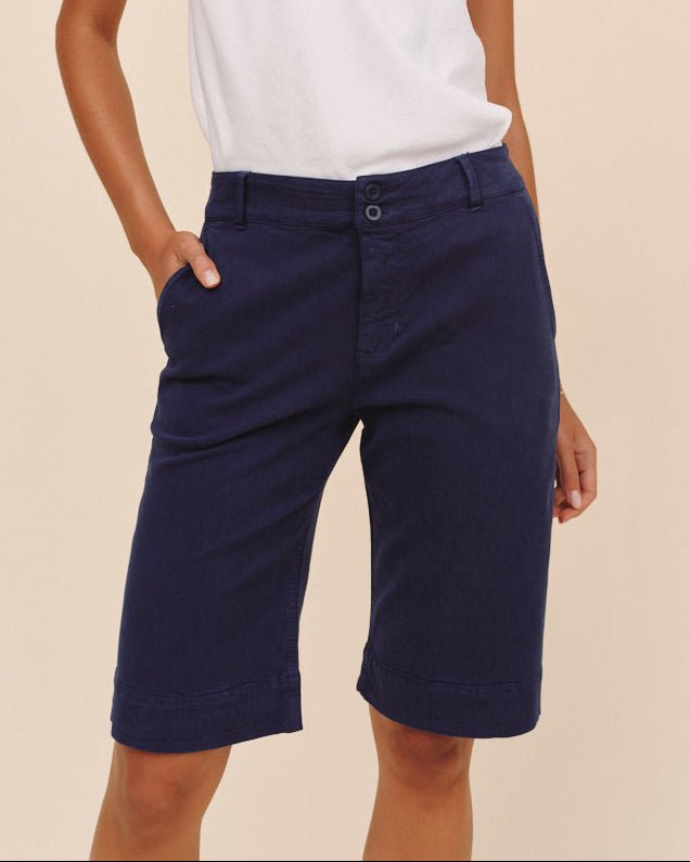 Bella Dahl Saige Bermuda- Nautical Night