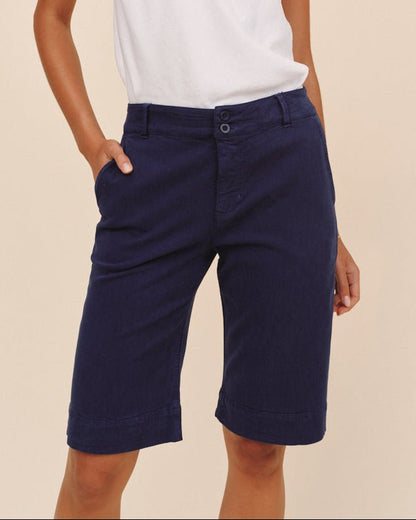 Bella Dahl Saige Bermuda- Nautical Night