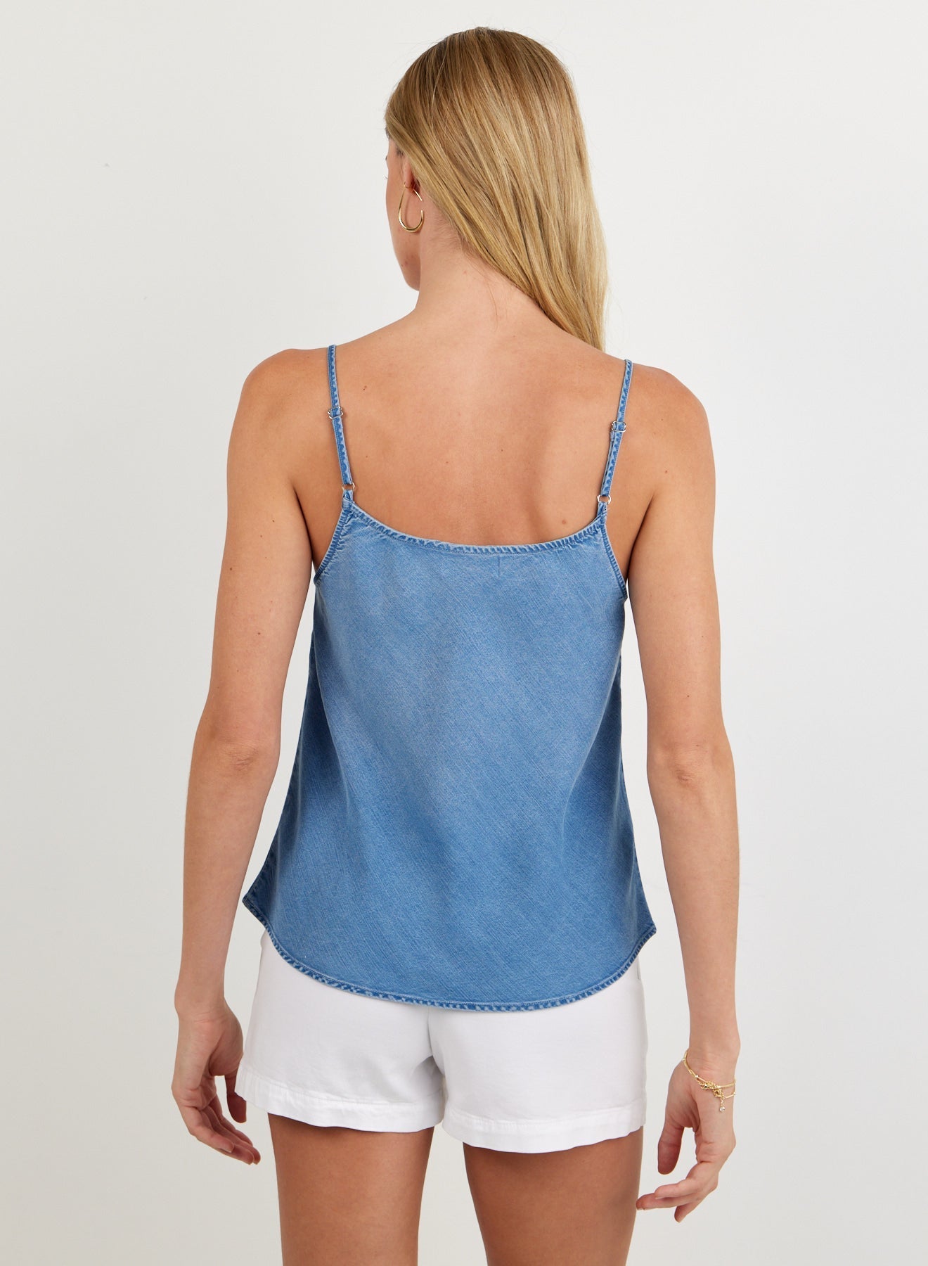 Bella Dahl Clean Cami - Indigo Harbor Wash