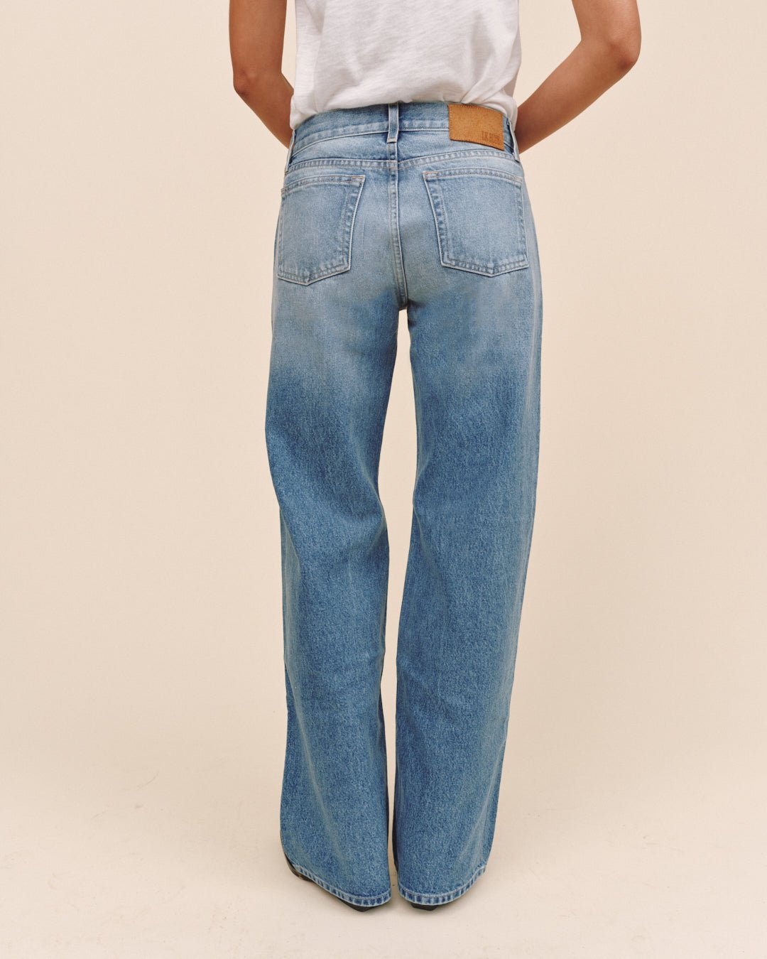 Bella Dahl LK Blue Kinney Low-Rise Baggy - Sunfade