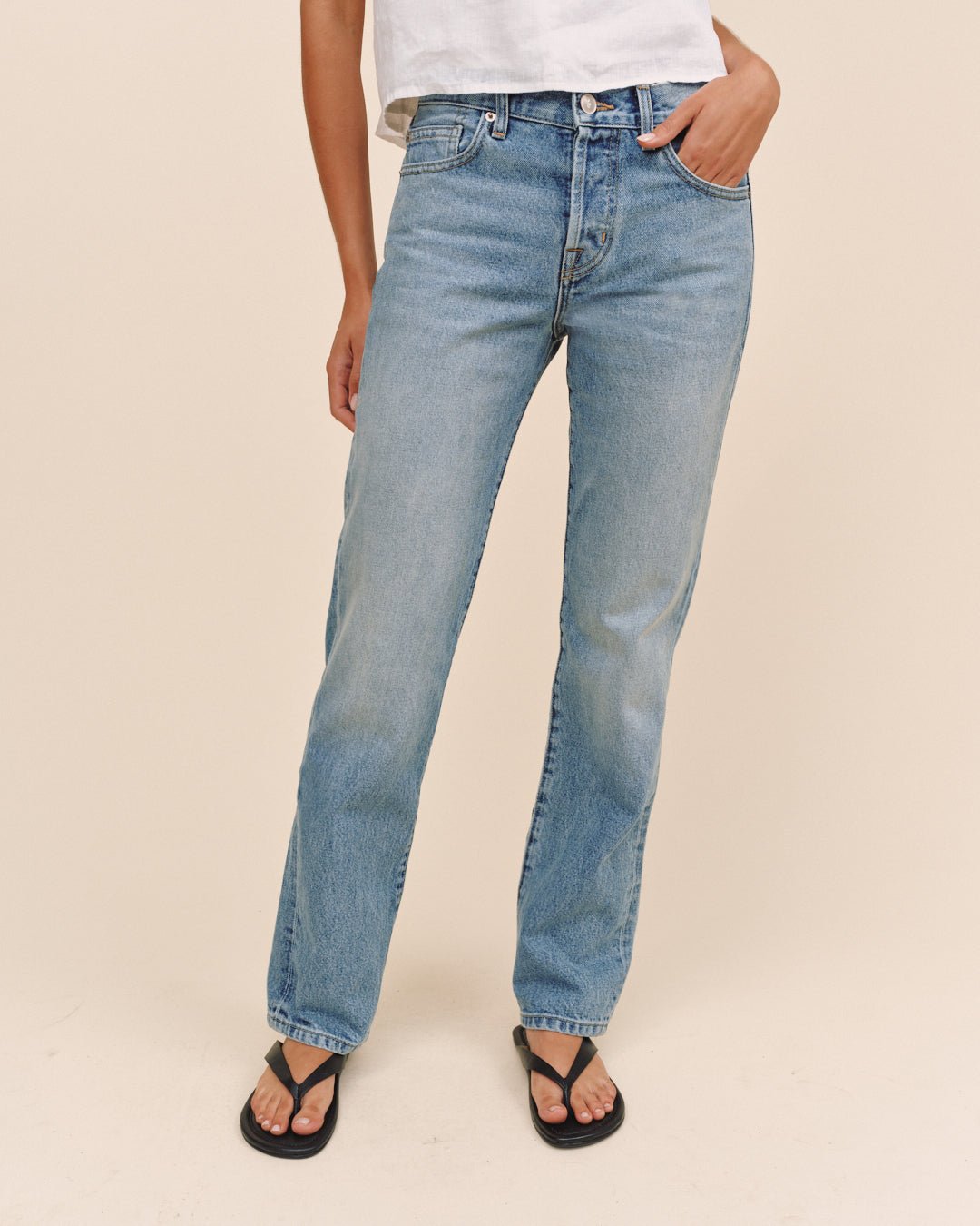 Bella Dahl LK Blue Mayfield Straight - Sunfade
