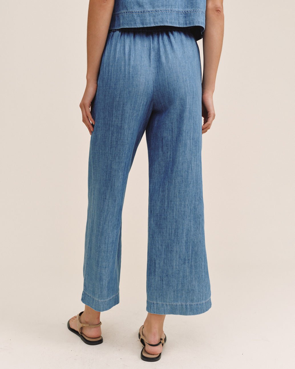 Bella Dahl Clean Waist Denim Pant - Island Blue Wash