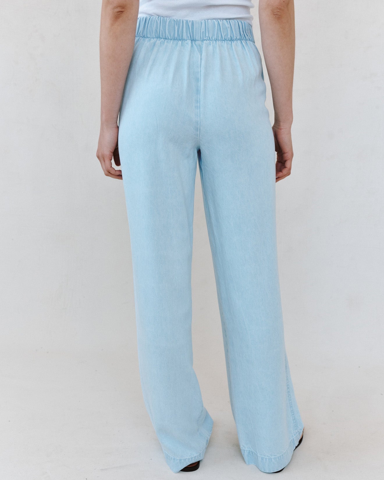 Bella Dahl Multi Stitch Catalina Pant - Coastal Fade Wash