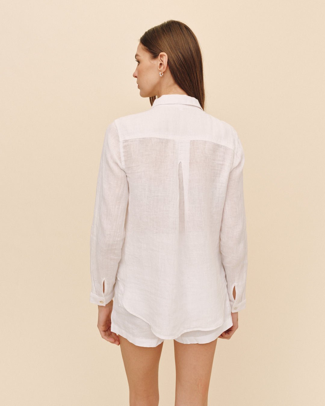 Bella Dahl White Pocket Button Down Shirt in White - Bella Dahl