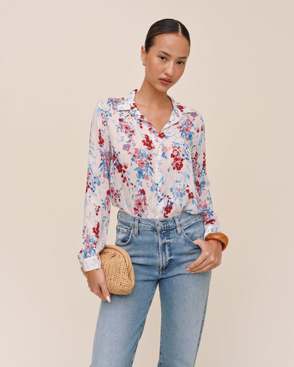 Bella Dahl Classic Button Down - Nautical Bloom Print