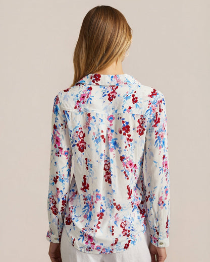 Bella Dahl Classic Button Down - Nautical Bloom Print