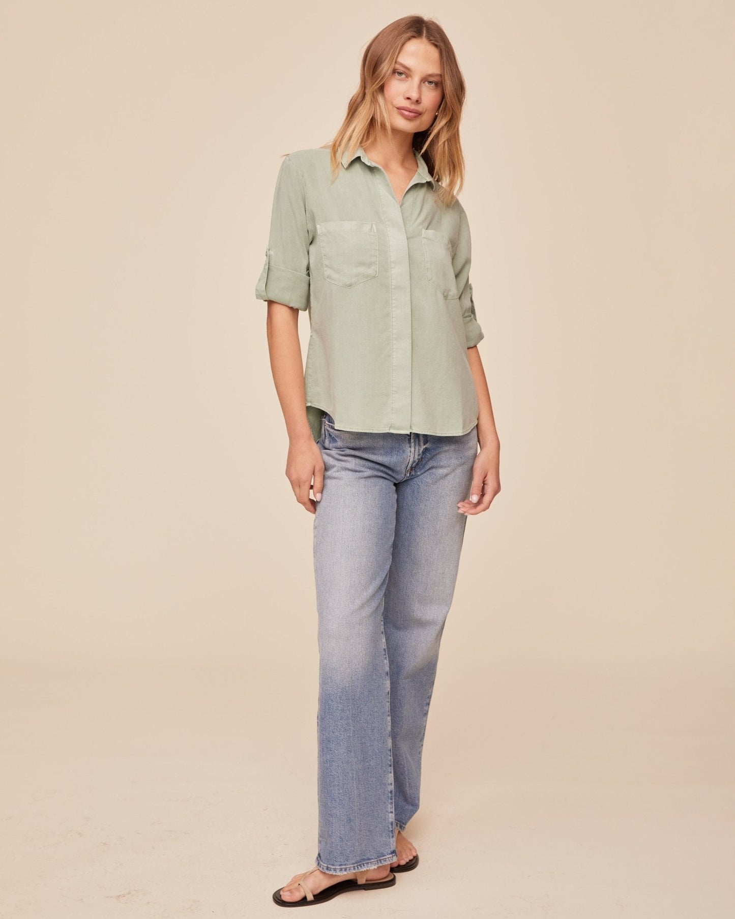 Bella Dahl SPLIT BACK BUTTON DOWN - Bella Dahl