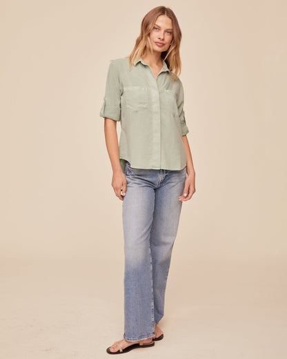 Bella Dahl SPLIT BACK BUTTON DOWN - Bella Dahl