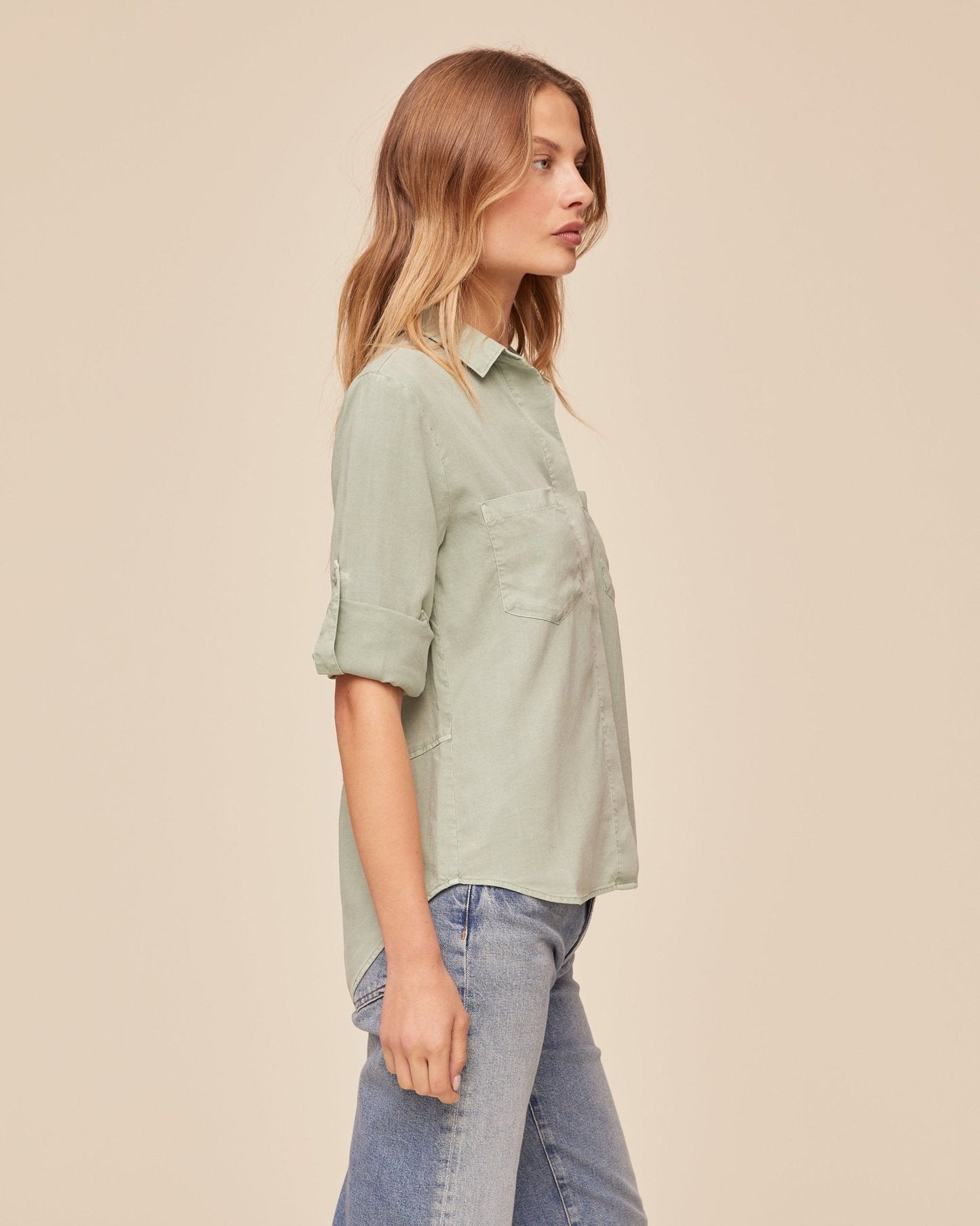 Bella Dahl SPLIT BACK BUTTON DOWN - Bella Dahl