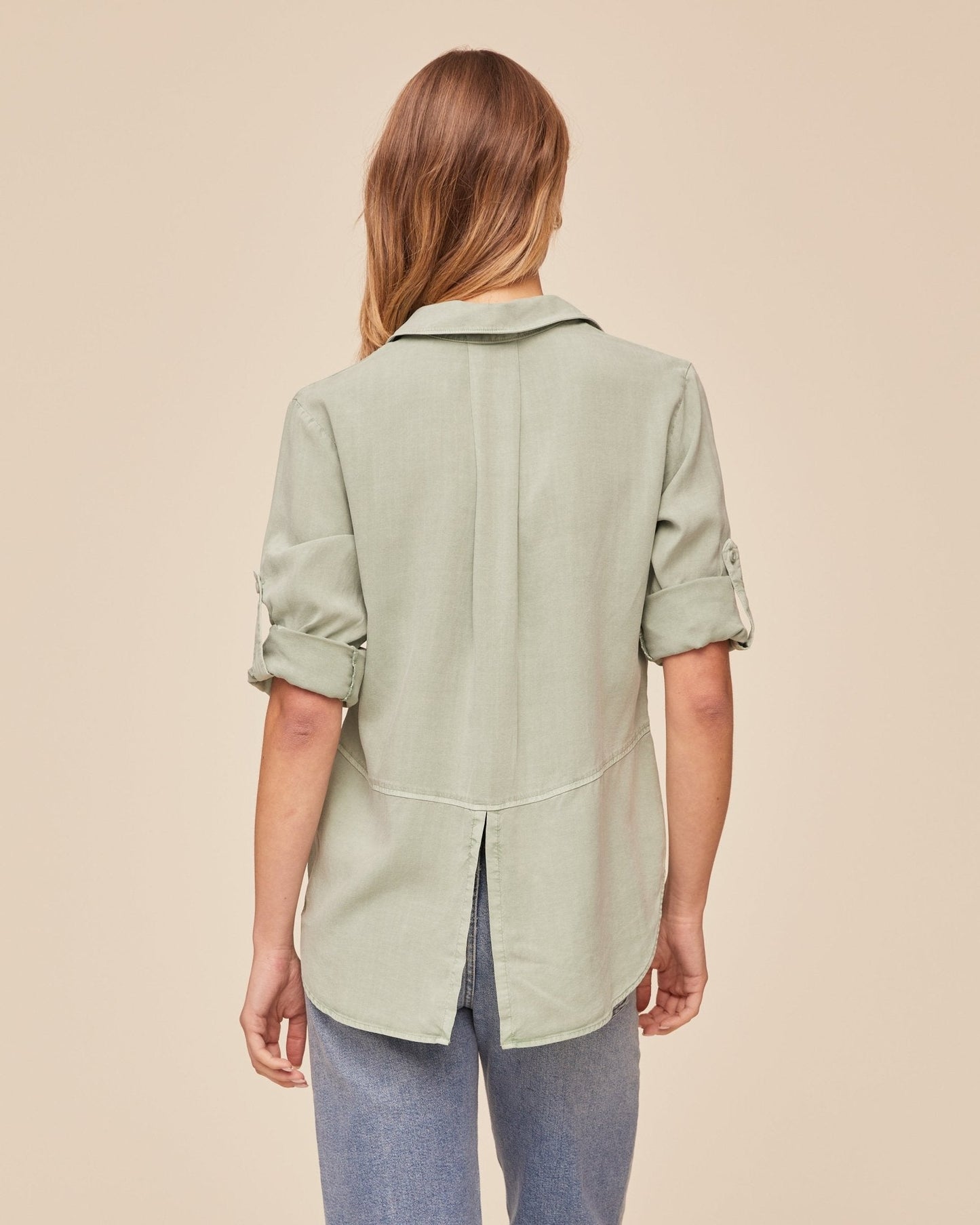 Bella Dahl SPLIT BACK BUTTON DOWN - Bella Dahl